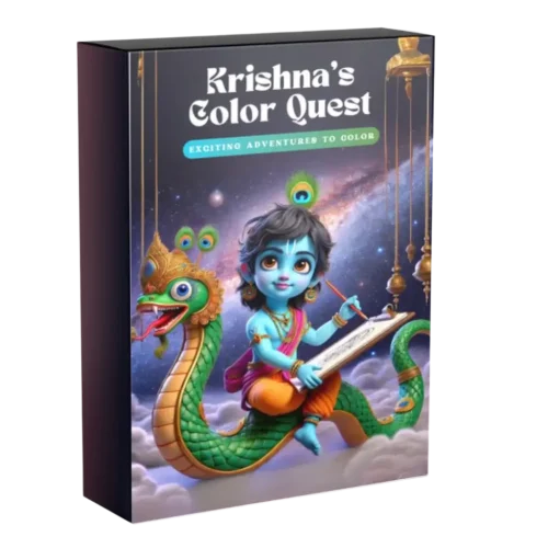 Bhagavad Gita for Kids-Coloring Book